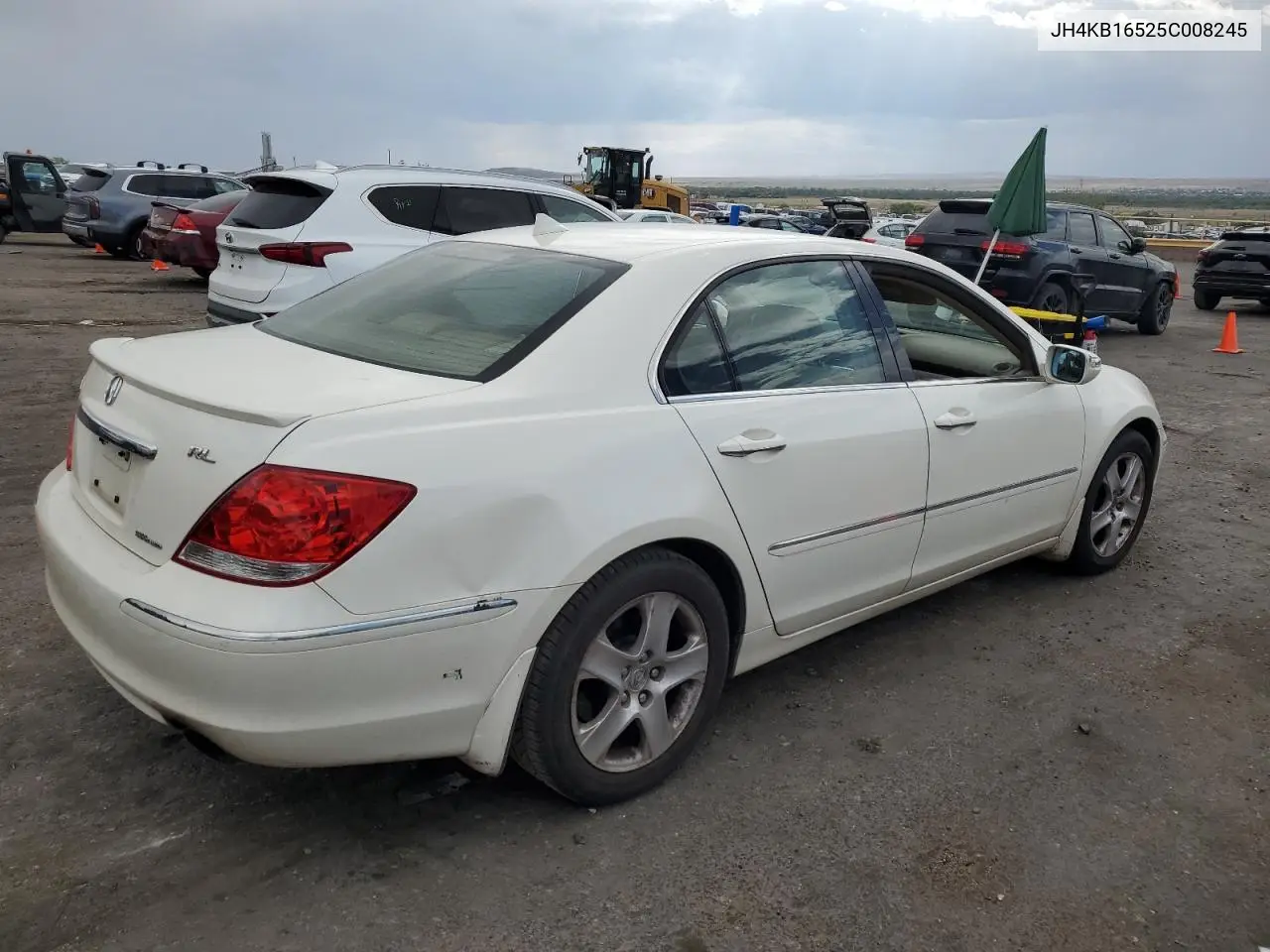 2005 Acura Rl VIN: JH4KB16525C008245 Lot: 64973945