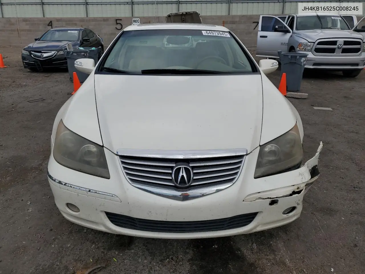 2005 Acura Rl VIN: JH4KB16525C008245 Lot: 64973945