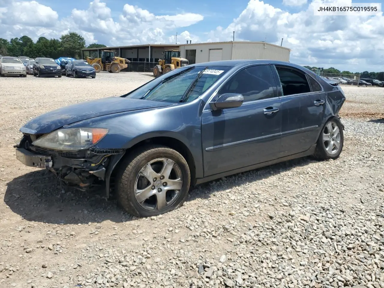 2005 Acura Rl VIN: JH4KB16575C019595 Lot: 64974045