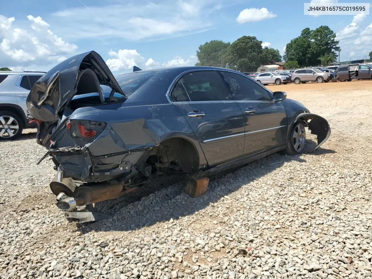 2005 Acura Rl VIN: JH4KB16575C019595 Lot: 64974045