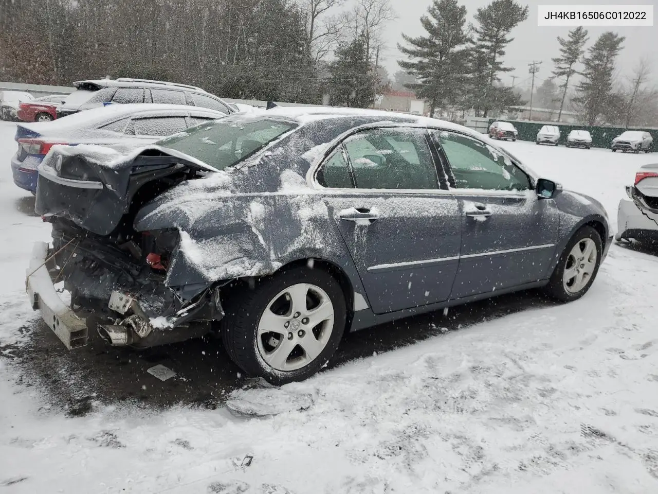 2006 Acura Rl VIN: JH4KB16506C012022 Lot: 44239785