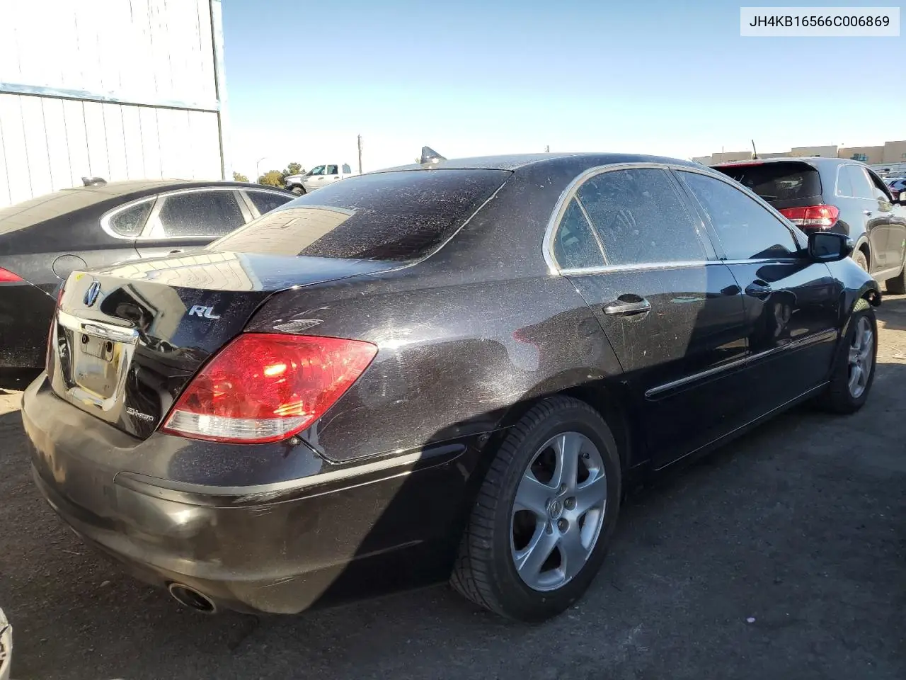 2006 Acura Rl VIN: JH4KB16566C006869 Lot: 50786035