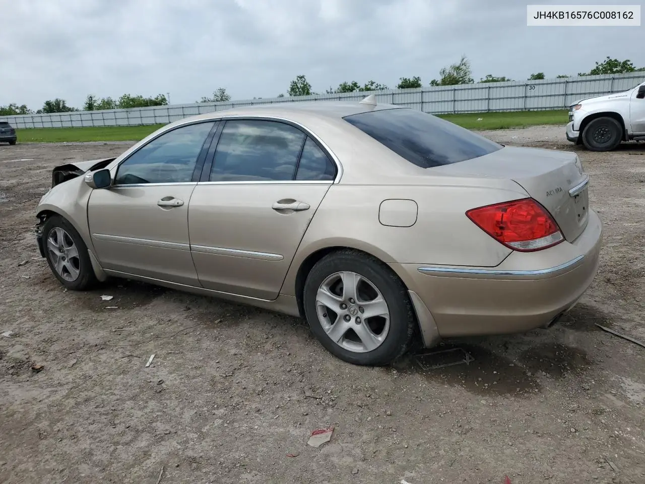 2006 Acura Rl VIN: JH4KB16576C008162 Lot: 51801115