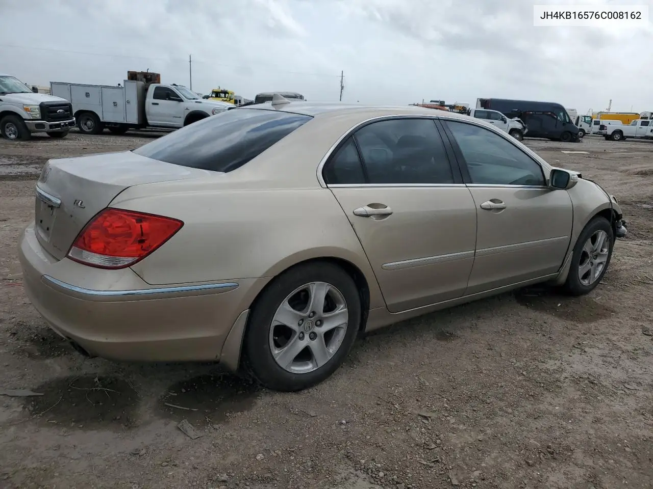 2006 Acura Rl VIN: JH4KB16576C008162 Lot: 51801115