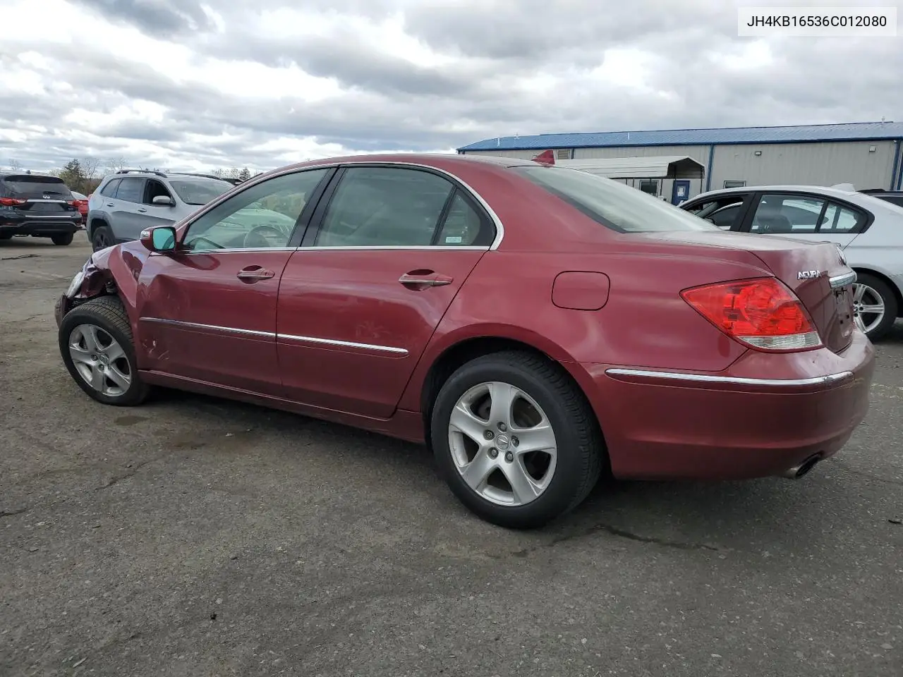 2006 Acura Rl VIN: JH4KB16536C012080 Lot: 53003235