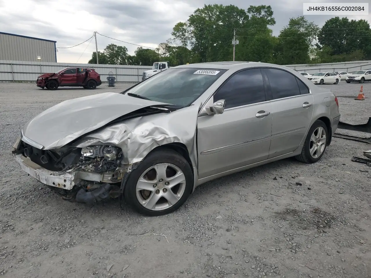 2006 Acura Rl VIN: JH4KB16556C002084 Lot: 53086895