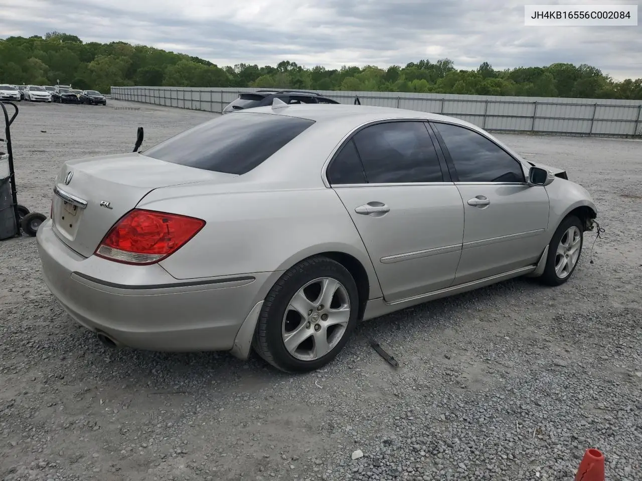 2006 Acura Rl VIN: JH4KB16556C002084 Lot: 53086895