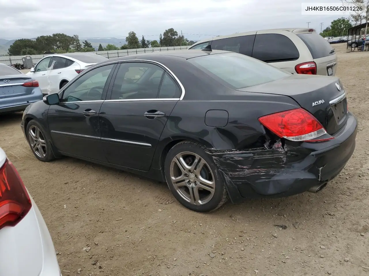 2006 Acura Rl VIN: JH4KB16506C011226 Lot: 53918385