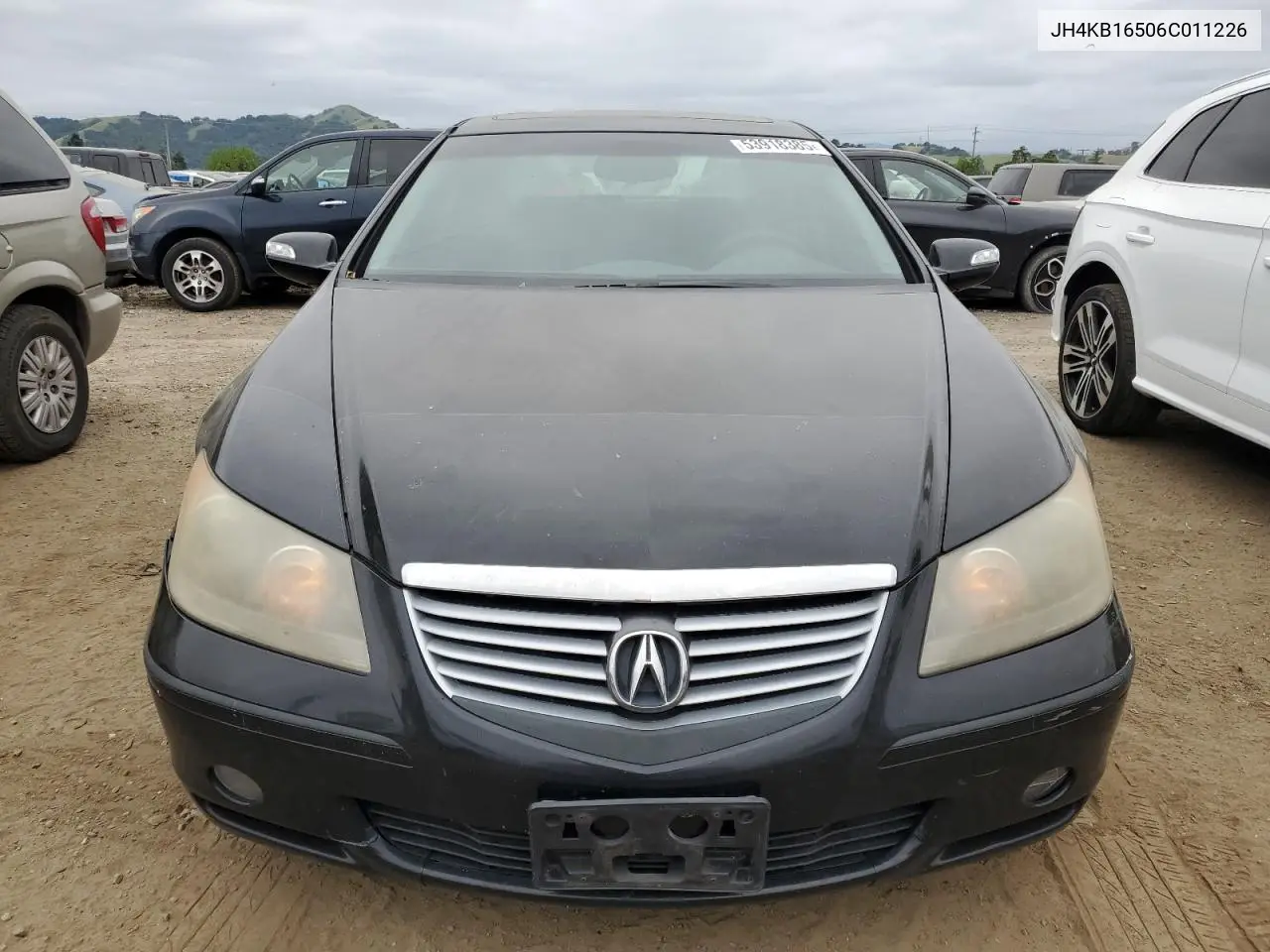 2006 Acura Rl VIN: JH4KB16506C011226 Lot: 53918385