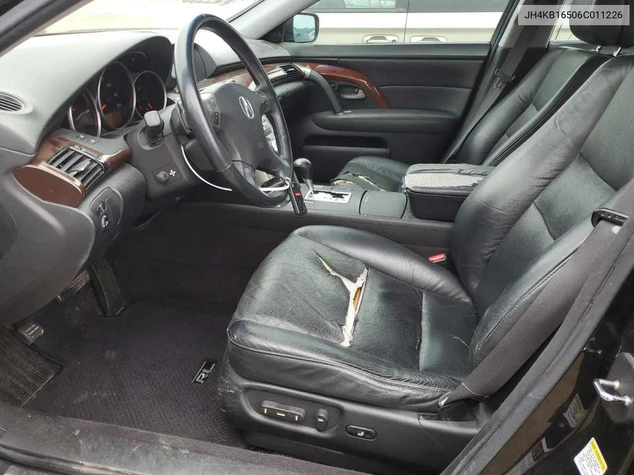 2006 Acura Rl VIN: JH4KB16506C011226 Lot: 53918385