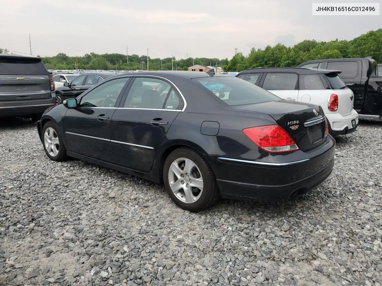 2006 Acura Rl VIN: JH4KB16516C012496 Lot: 58131575