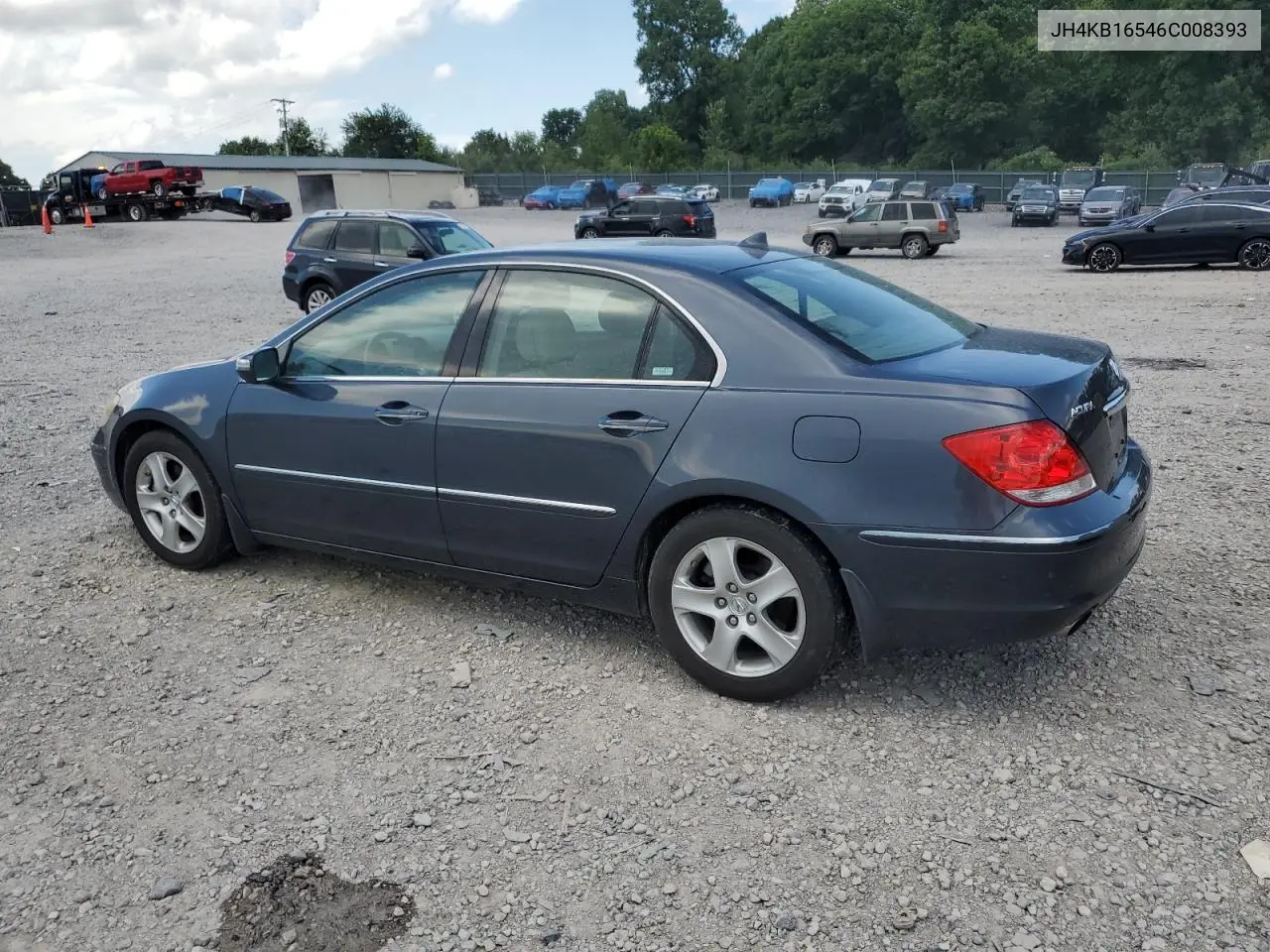 2006 Acura Rl VIN: JH4KB16546C008393 Lot: 60930345