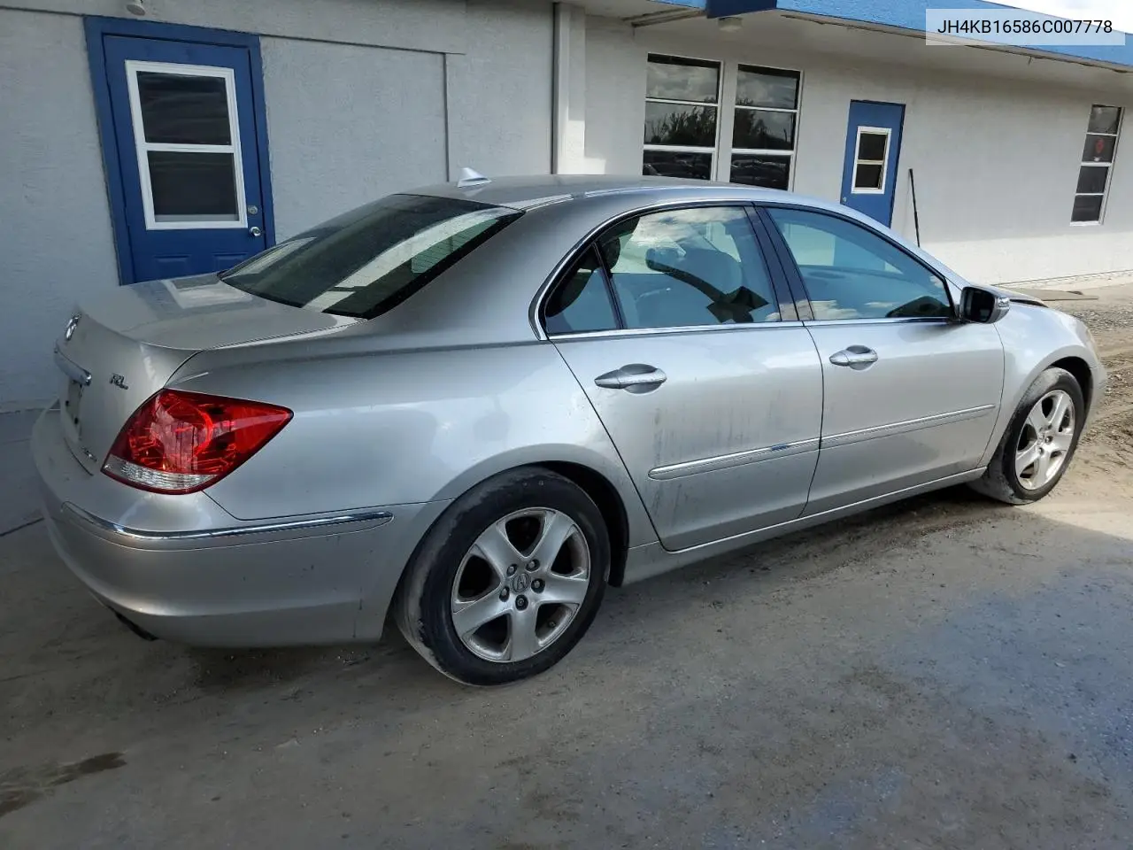 2006 Acura Rl VIN: JH4KB16586C007778 Lot: 61297845