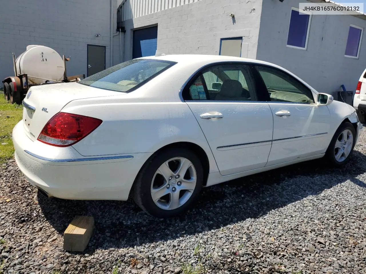 2006 Acura Rl VIN: JH4KB16576C012132 Lot: 61897805