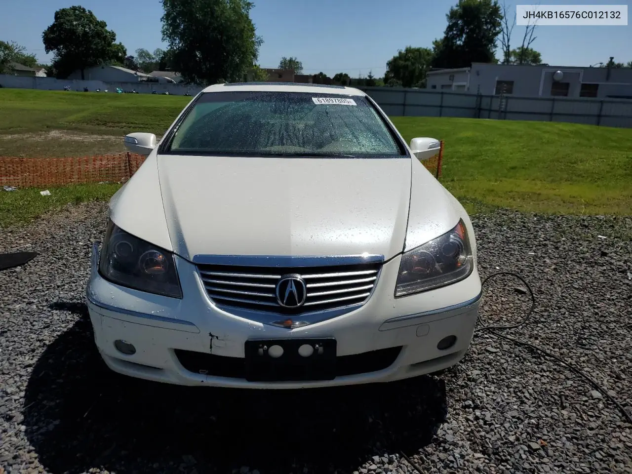 2006 Acura Rl VIN: JH4KB16576C012132 Lot: 61897805