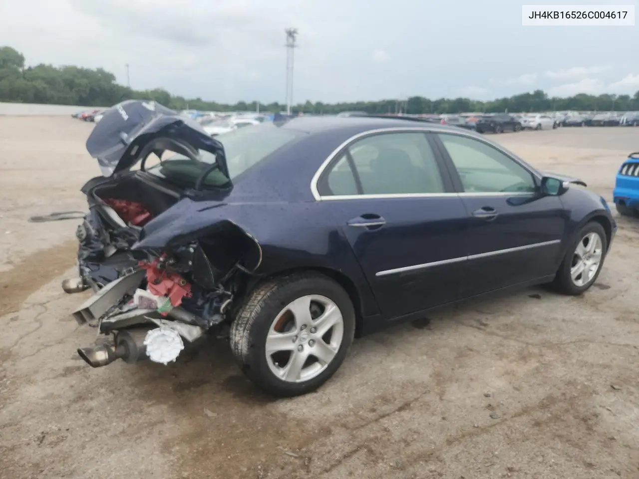 2006 Acura Rl VIN: JH4KB16526C004617 Lot: 63471175