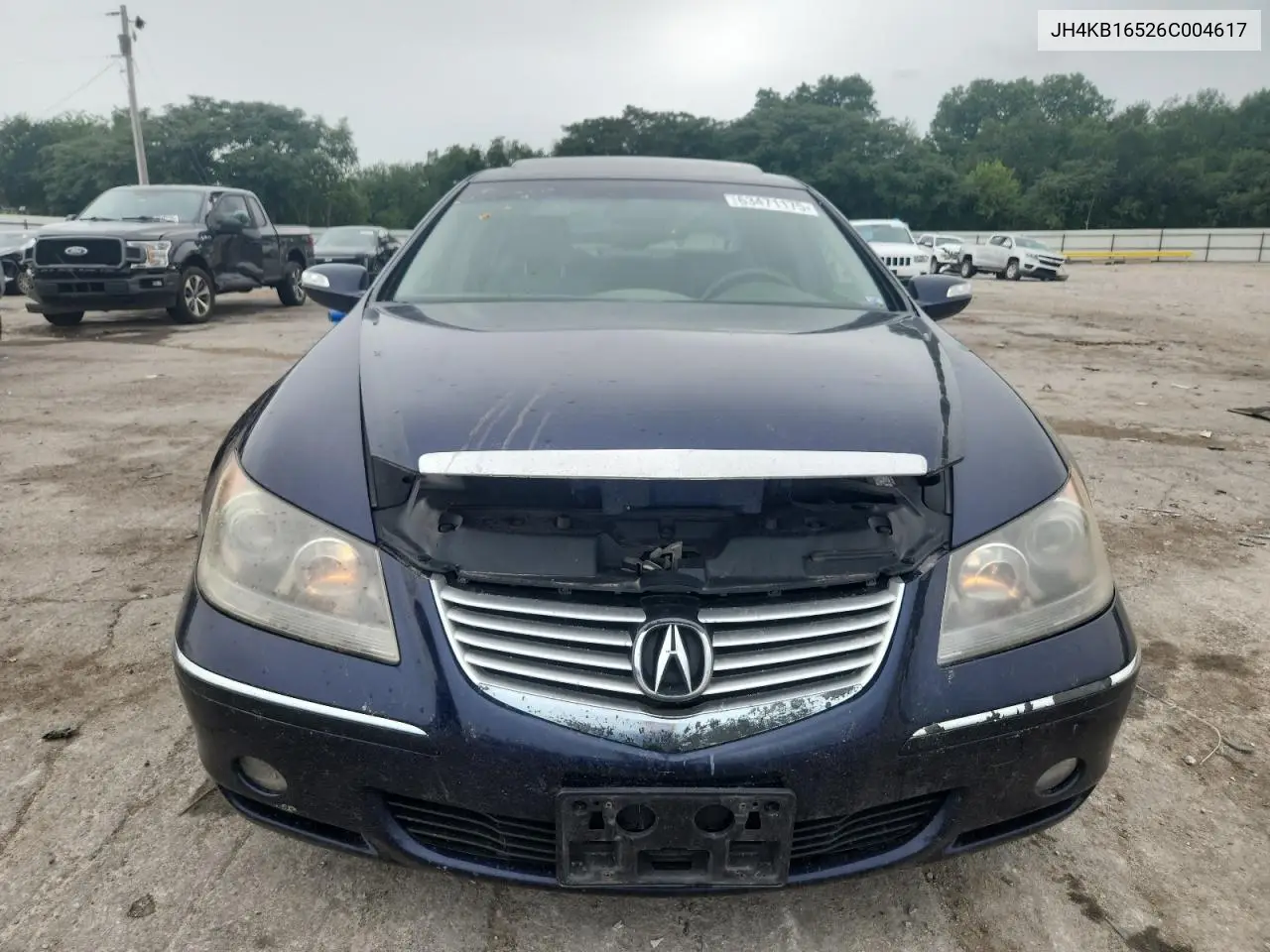 2006 Acura Rl VIN: JH4KB16526C004617 Lot: 63471175