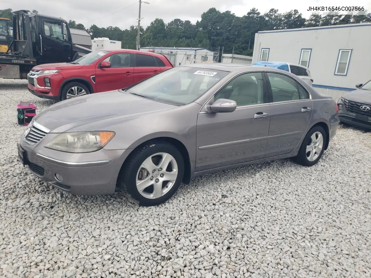 2006 Acura Rl VIN: JH4KB16546C007566 Lot: 64763505