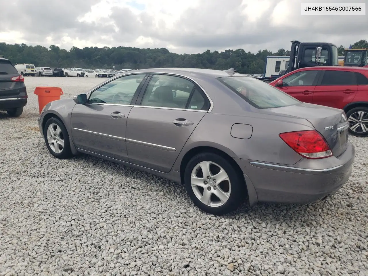 2006 Acura Rl VIN: JH4KB16546C007566 Lot: 64763505