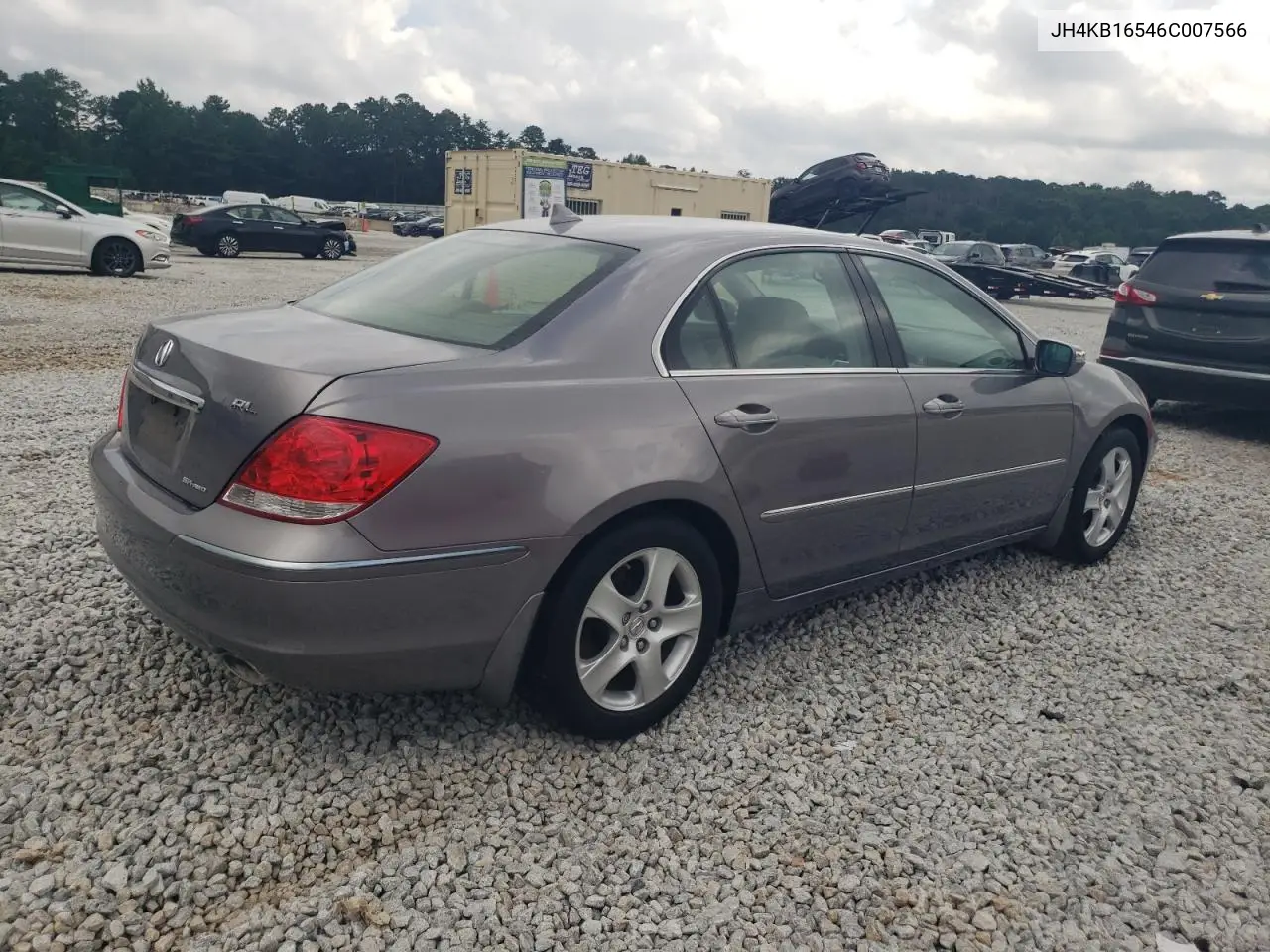 2006 Acura Rl VIN: JH4KB16546C007566 Lot: 64763505