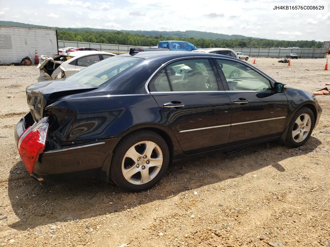 2006 Acura Rl VIN: JH4KB16576C008629 Lot: 65180525