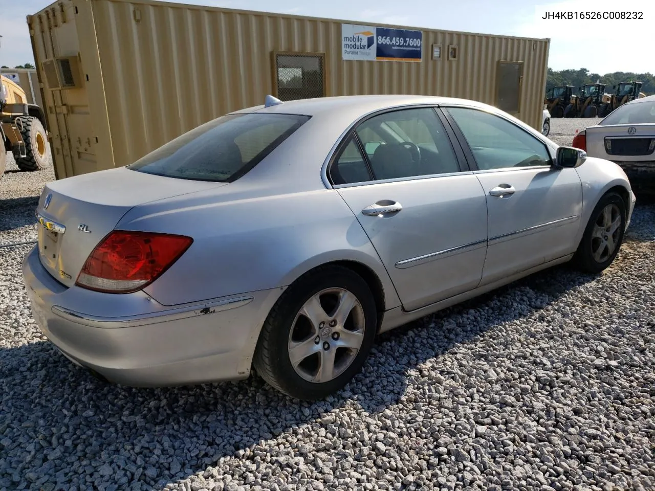 2006 Acura Rl VIN: JH4KB16526C008232 Lot: 66275704