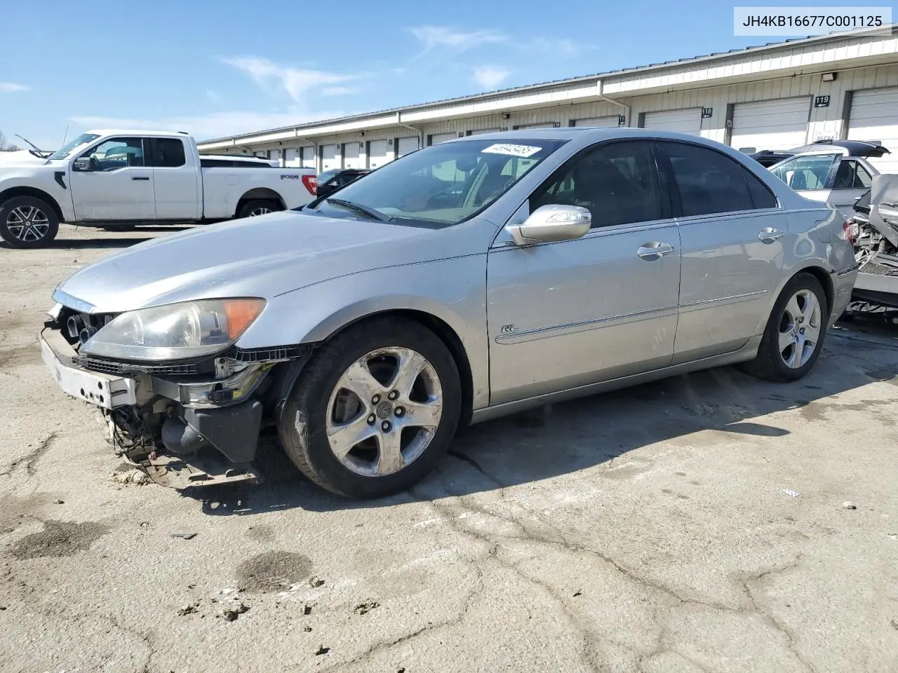 2007 Acura Rl VIN: JH4KB16677C001125 Lot: 46943485