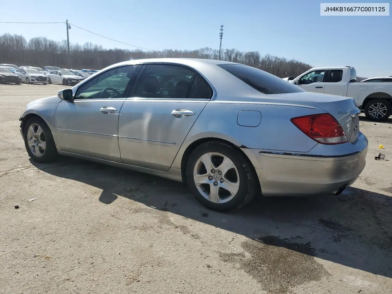2007 Acura Rl VIN: JH4KB16677C001125 Lot: 46943485