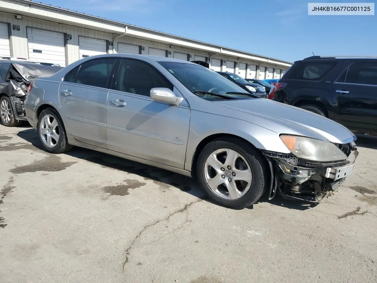 2007 Acura Rl VIN: JH4KB16677C001125 Lot: 46943485