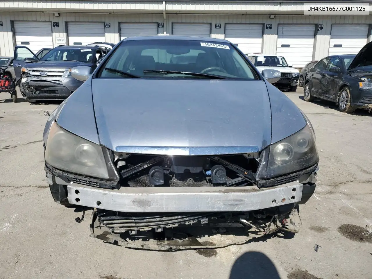 2007 Acura Rl VIN: JH4KB16677C001125 Lot: 46943485