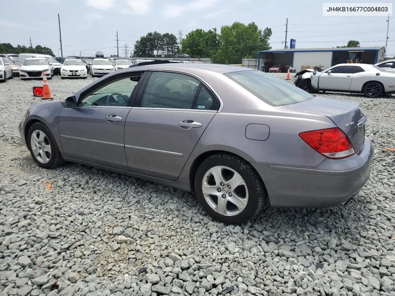 2007 Acura Rl VIN: JH4KB16677C004803 Lot: 59235075