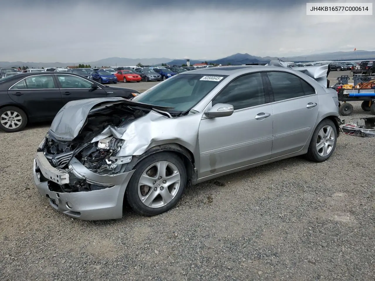 2007 Acura Rl VIN: JH4KB16577C000614 Lot: 60566645