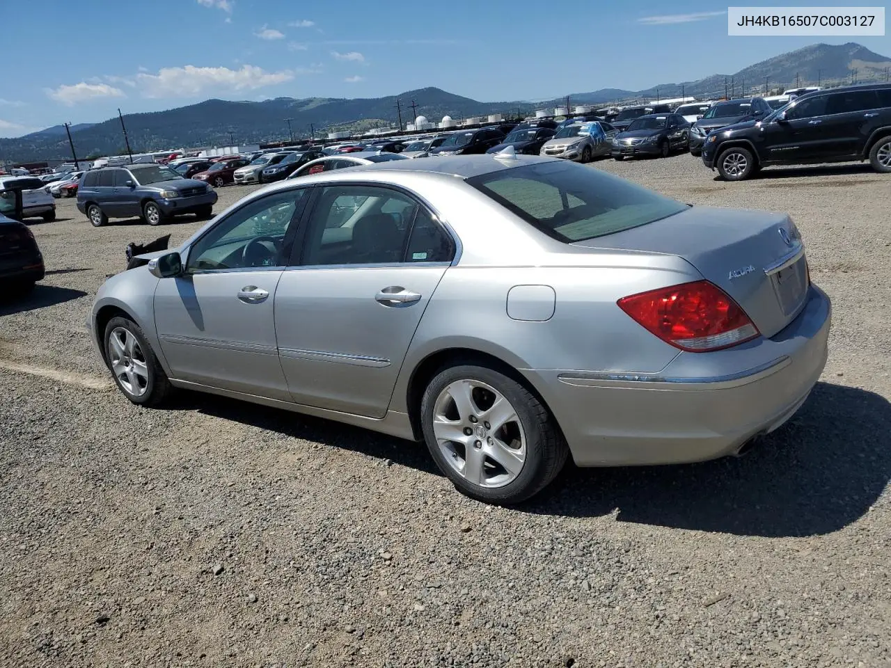 2007 Acura Rl VIN: JH4KB16507C003127 Lot: 62666945