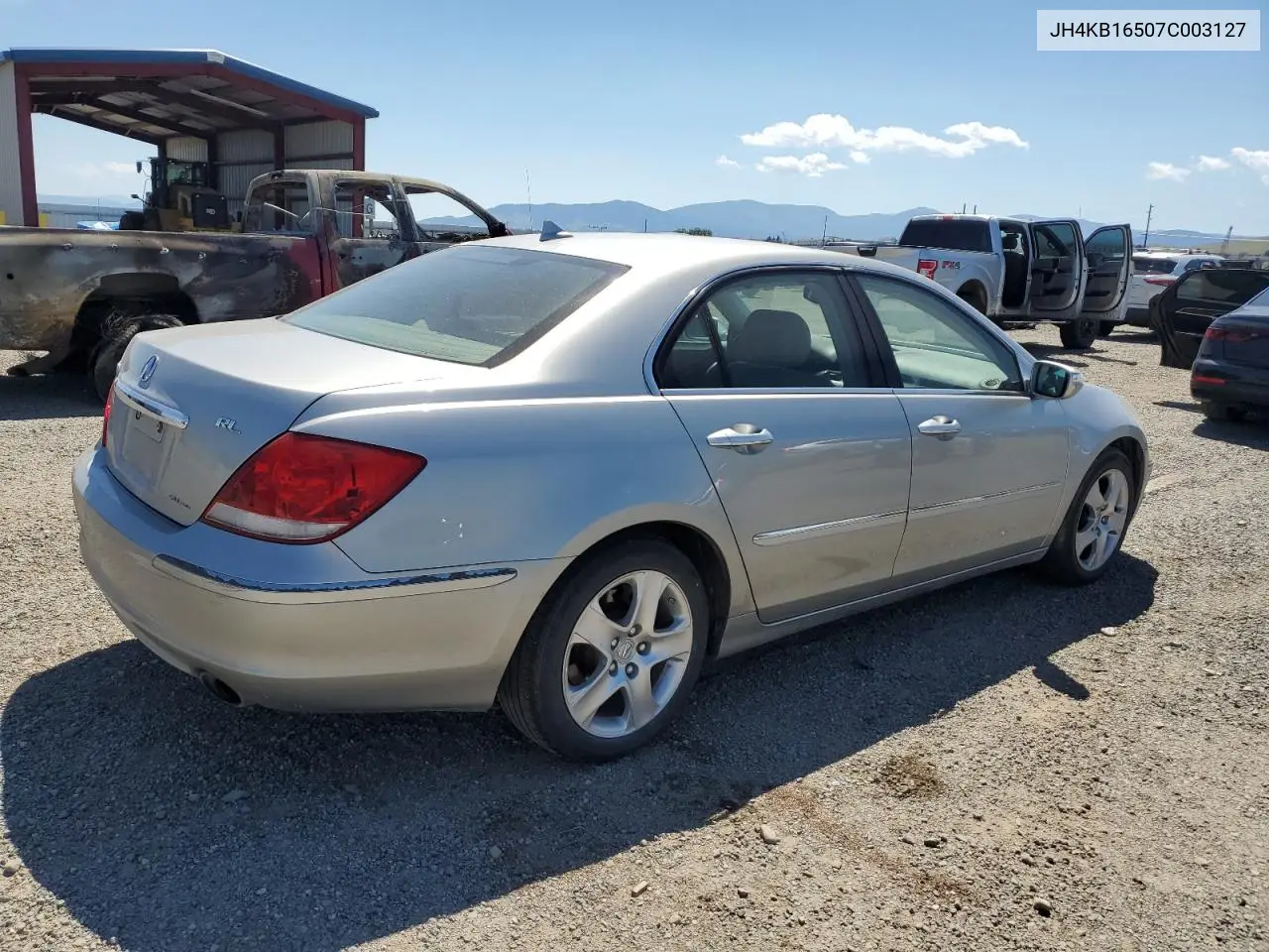 2007 Acura Rl VIN: JH4KB16507C003127 Lot: 62666945