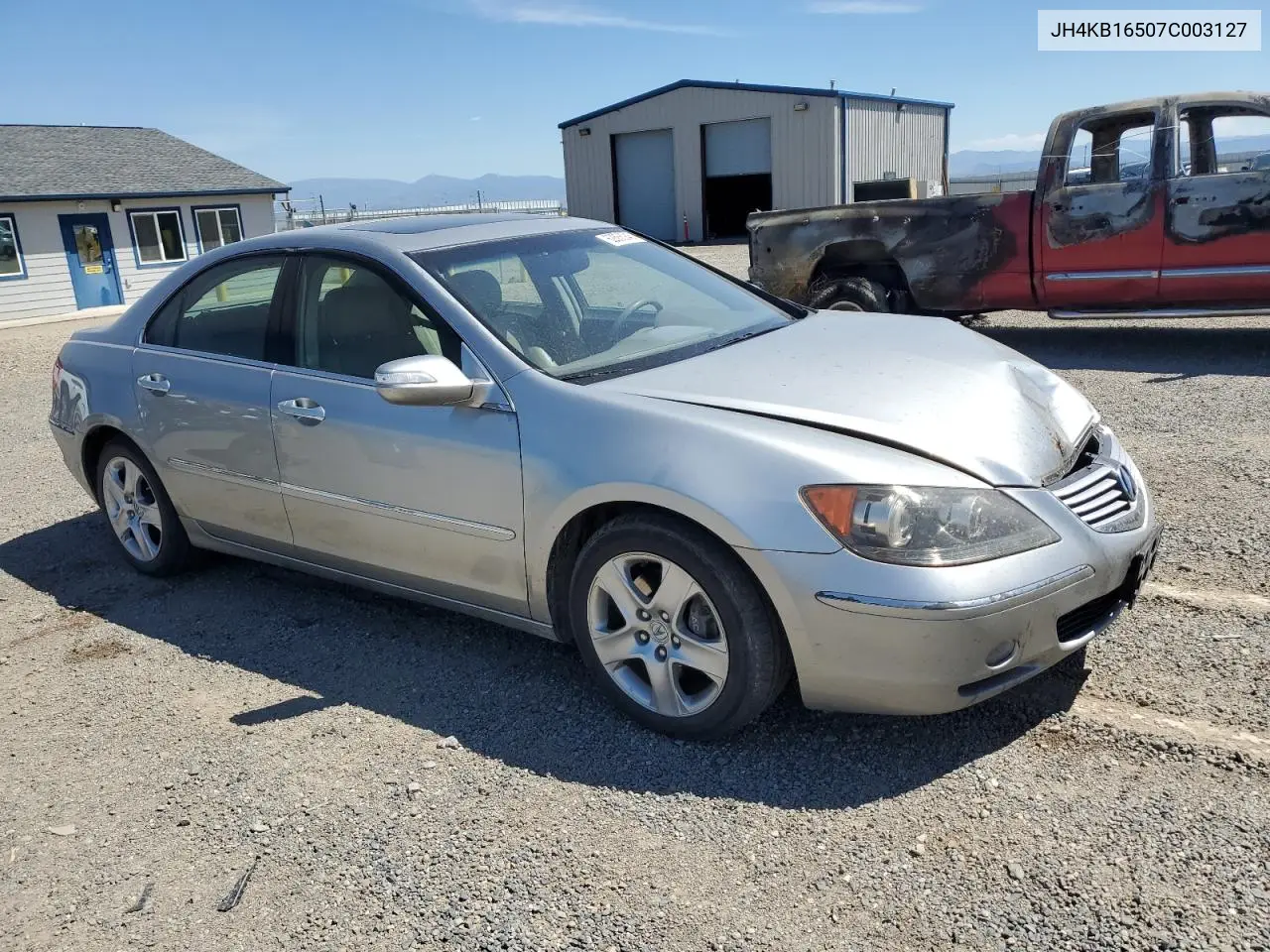2007 Acura Rl VIN: JH4KB16507C003127 Lot: 62666945