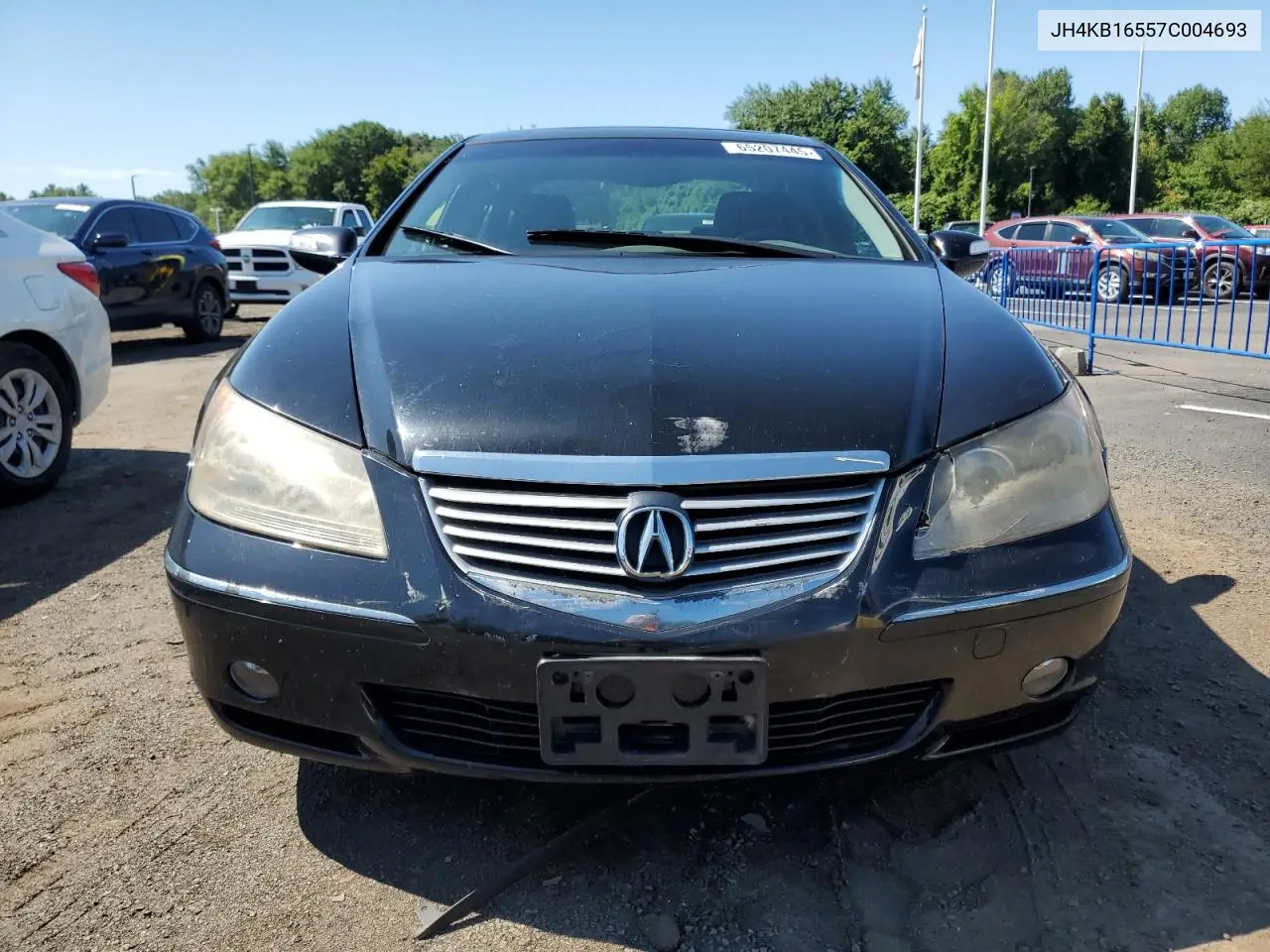 2007 Acura Rl VIN: JH4KB16557C004693 Lot: 65207445