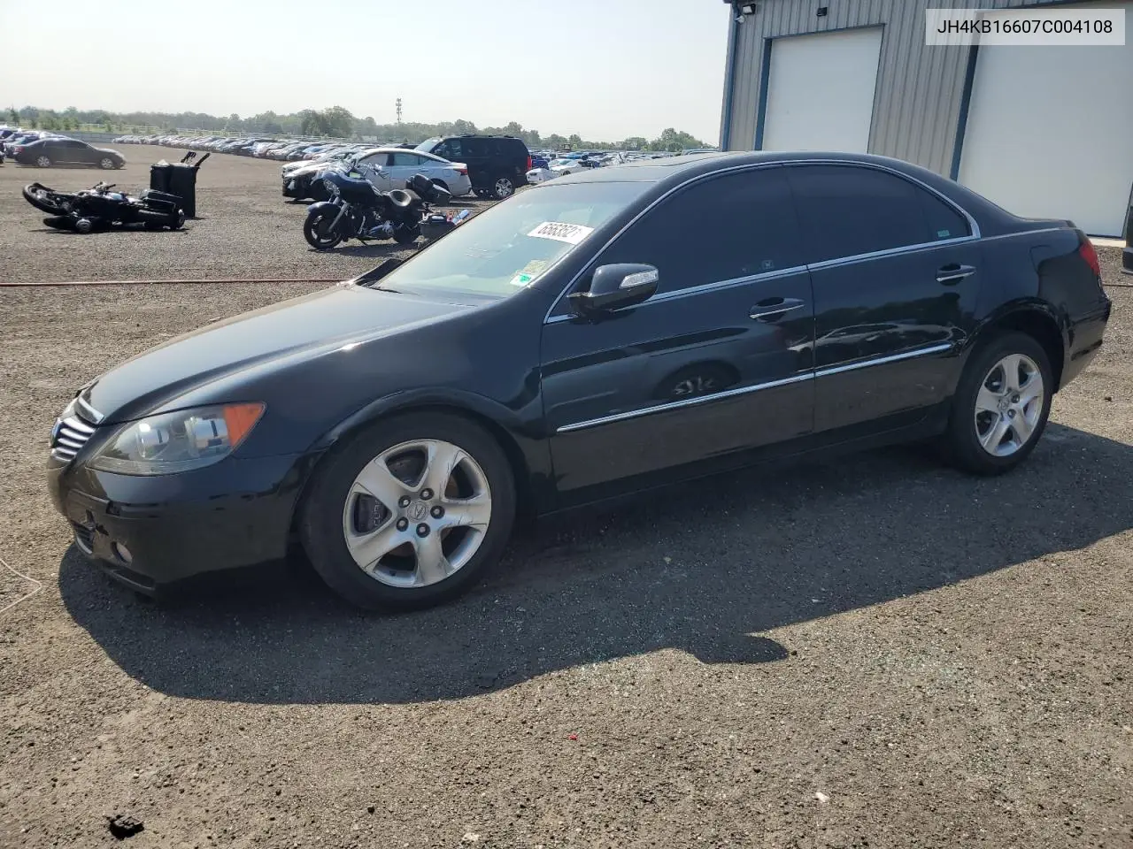 2007 Acura Rl VIN: JH4KB16607C004108 Lot: 65635215