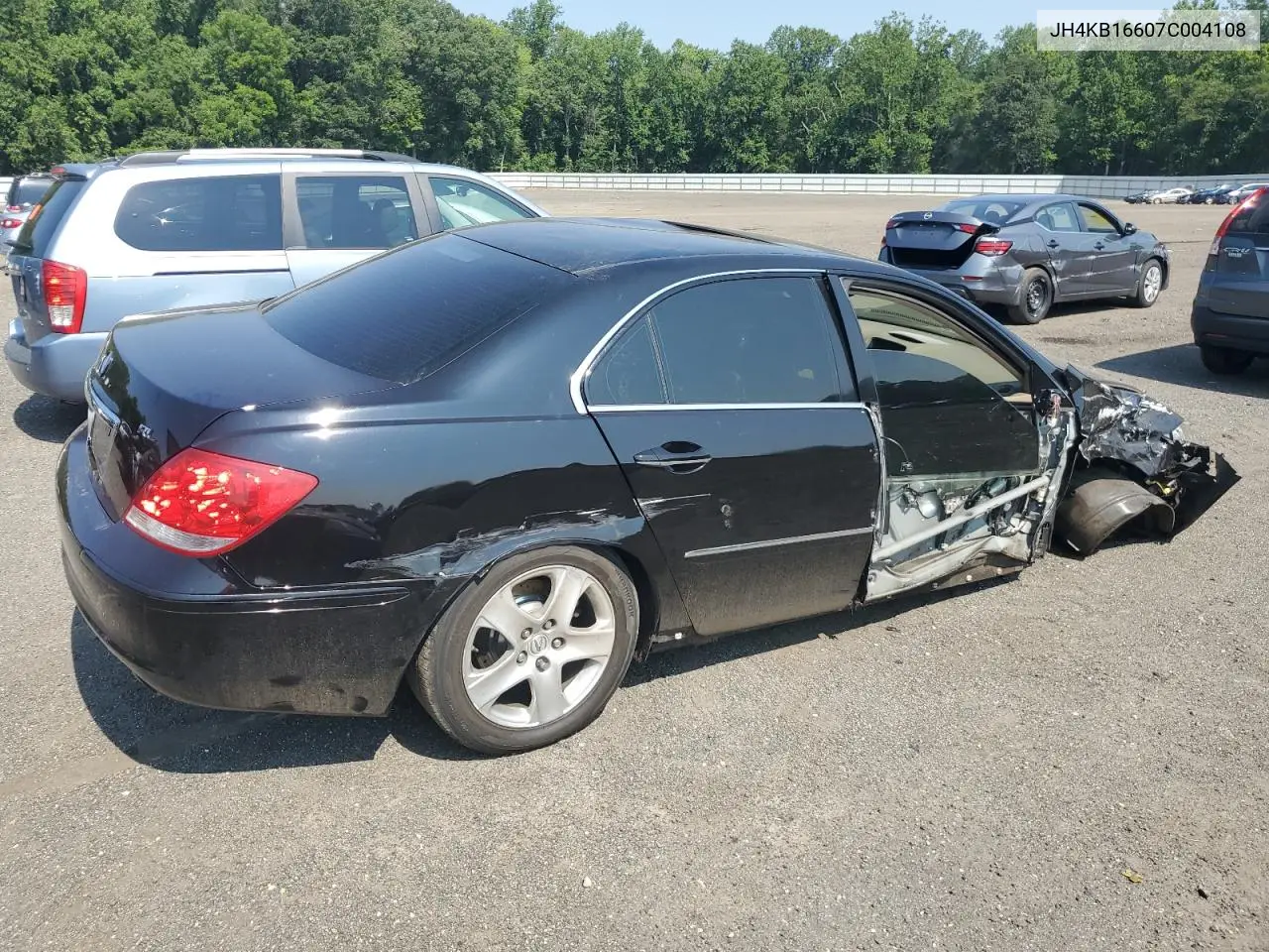 2007 Acura Rl VIN: JH4KB16607C004108 Lot: 65635215