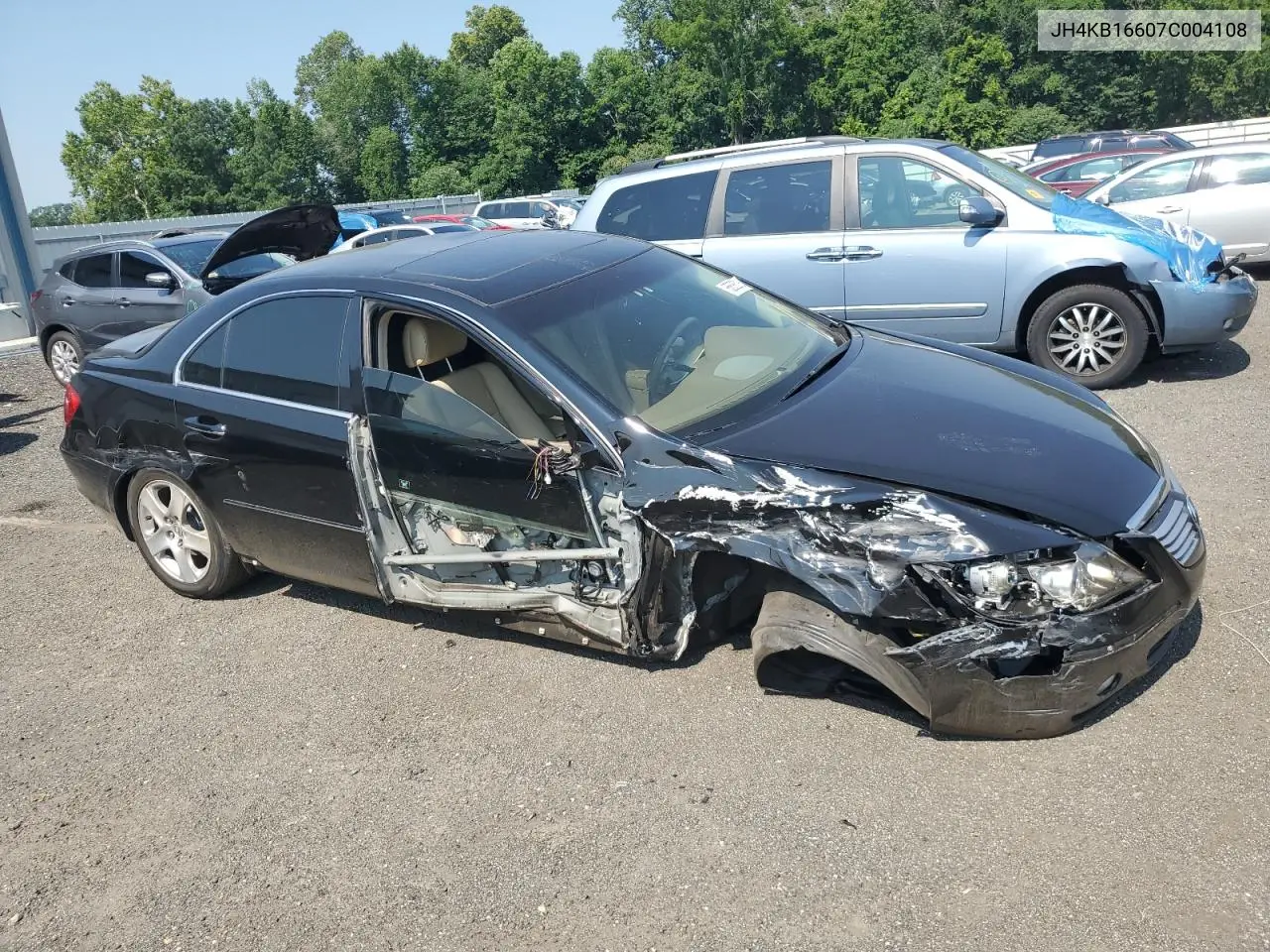 2007 Acura Rl VIN: JH4KB16607C004108 Lot: 65635215