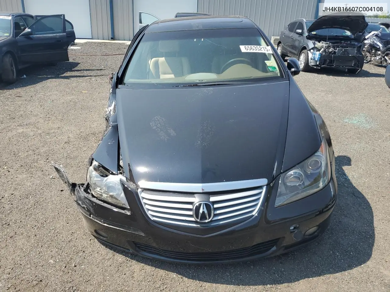 2007 Acura Rl VIN: JH4KB16607C004108 Lot: 65635215