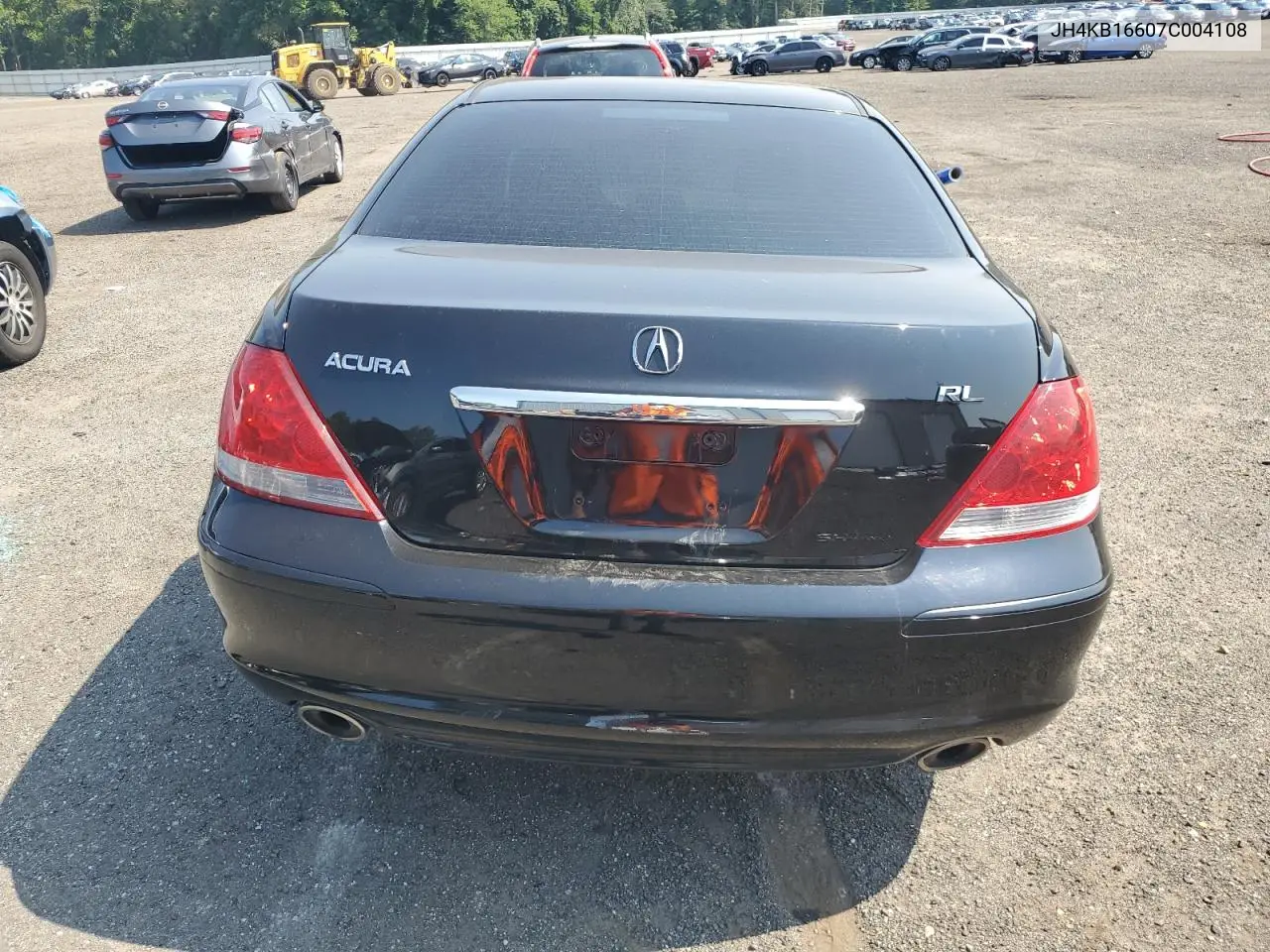 2007 Acura Rl VIN: JH4KB16607C004108 Lot: 65635215