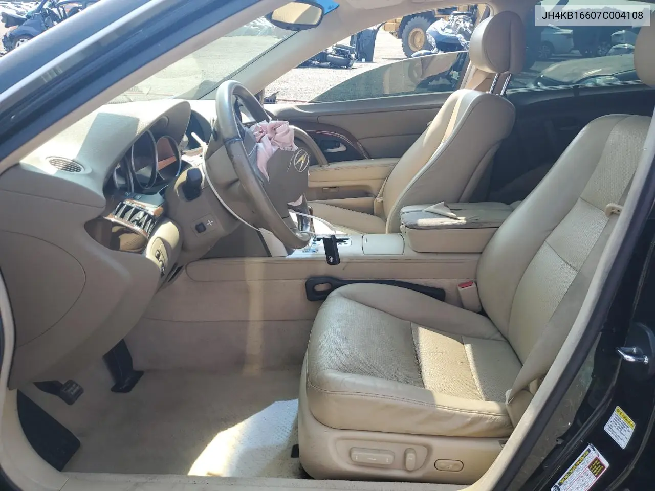 2007 Acura Rl VIN: JH4KB16607C004108 Lot: 65635215