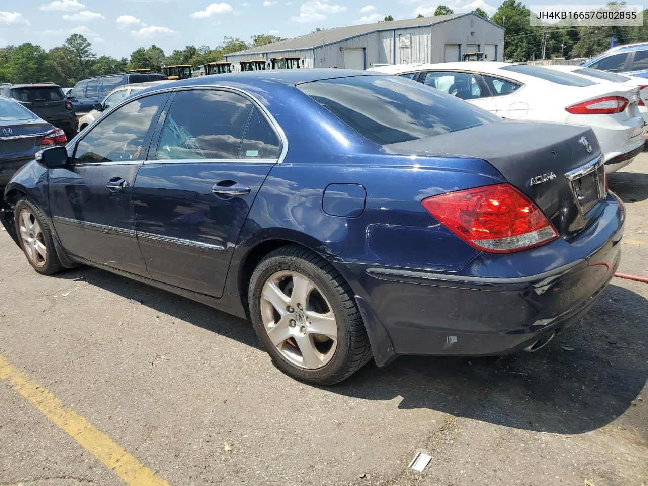 2007 Acura Rl VIN: JH4KB16657C002855 Lot: 87270744
