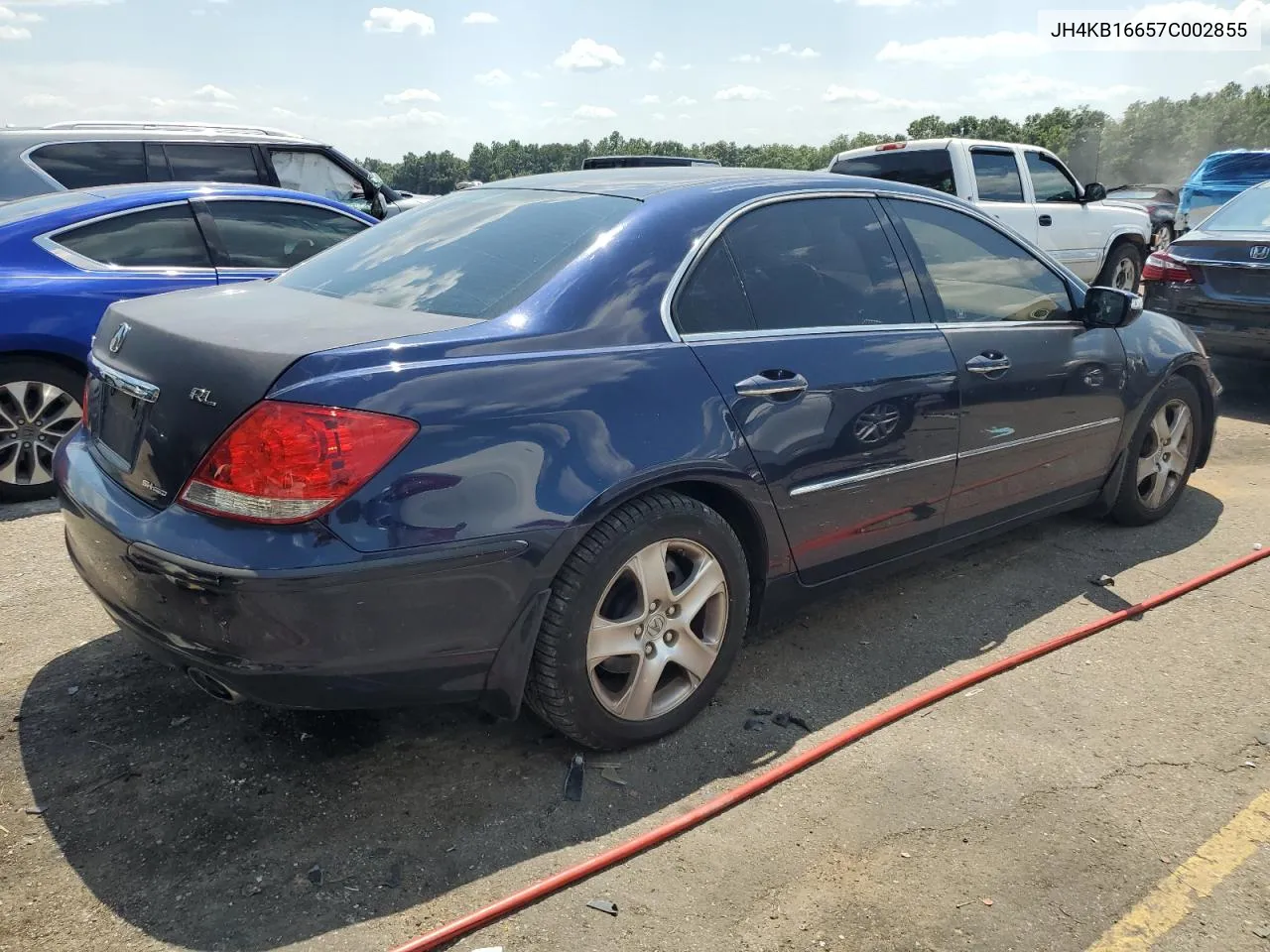 2007 Acura Rl VIN: JH4KB16657C002855 Lot: 87270744