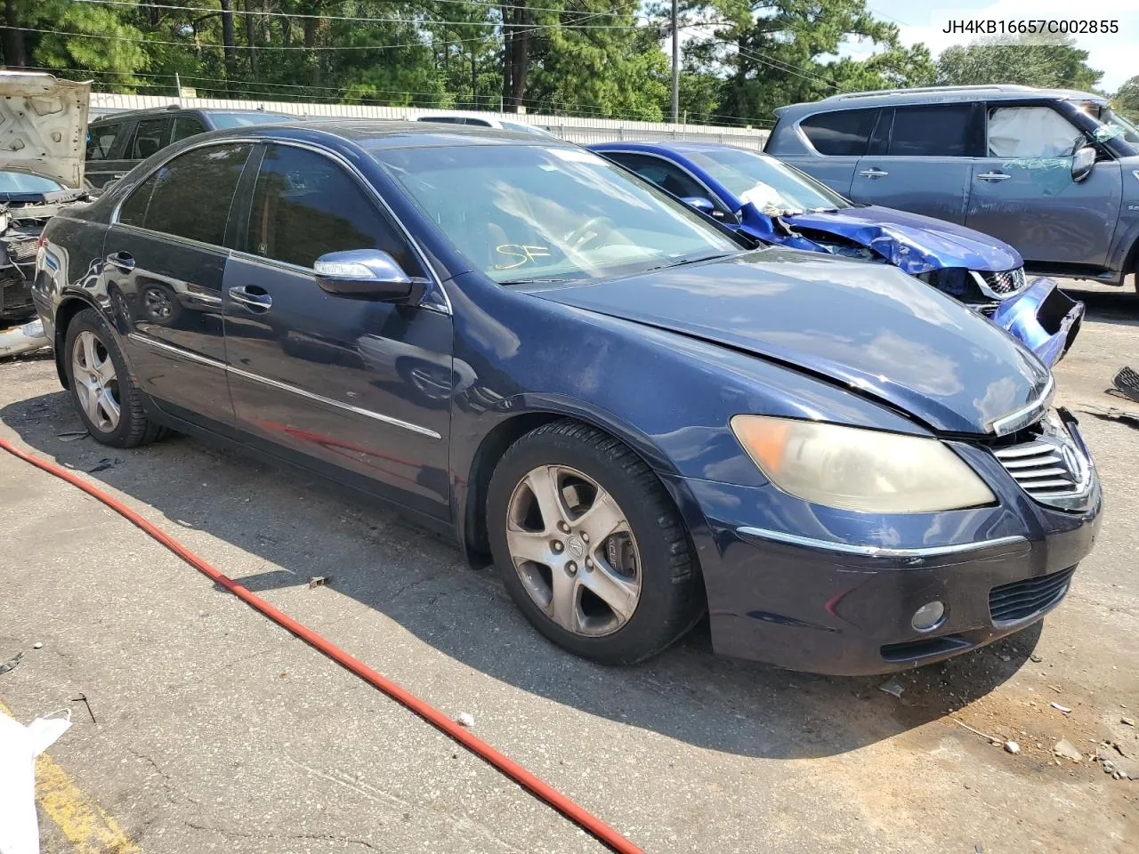 2007 Acura Rl VIN: JH4KB16657C002855 Lot: 87270744
