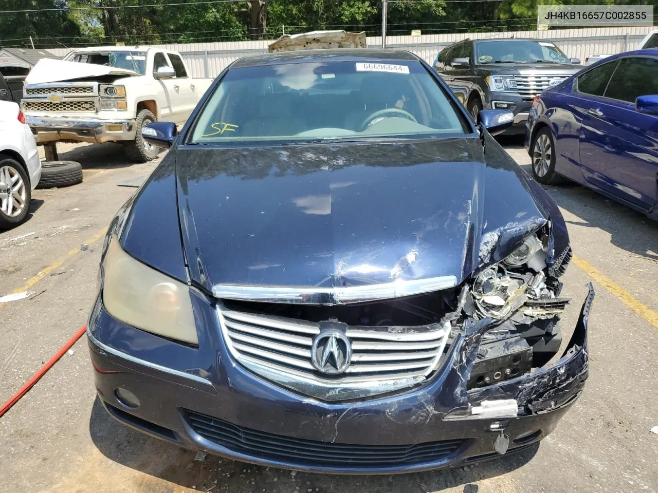 2007 Acura Rl VIN: JH4KB16657C002855 Lot: 87270744
