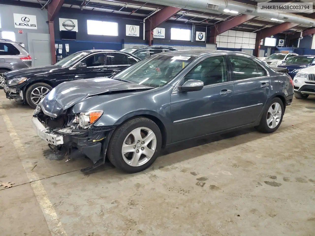 2008 Acura Rl VIN: JH4KB16638C003794 Lot: 47169085