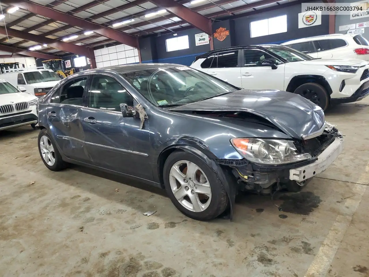 2008 Acura Rl VIN: JH4KB16638C003794 Lot: 47169085