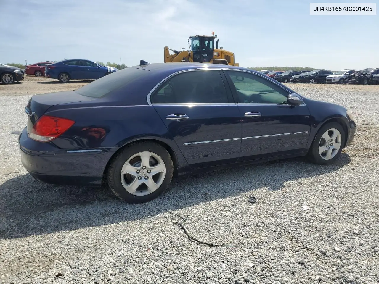 2008 Acura Rl VIN: JH4KB16578C001425 Lot: 51024945