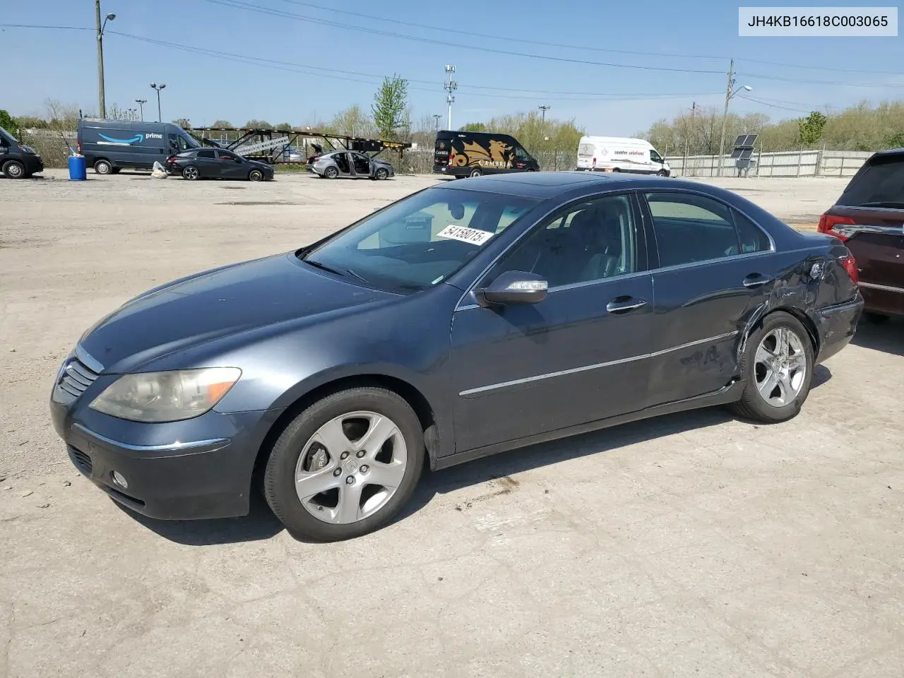 2008 Acura Rl VIN: JH4KB16618C003065 Lot: 54158015